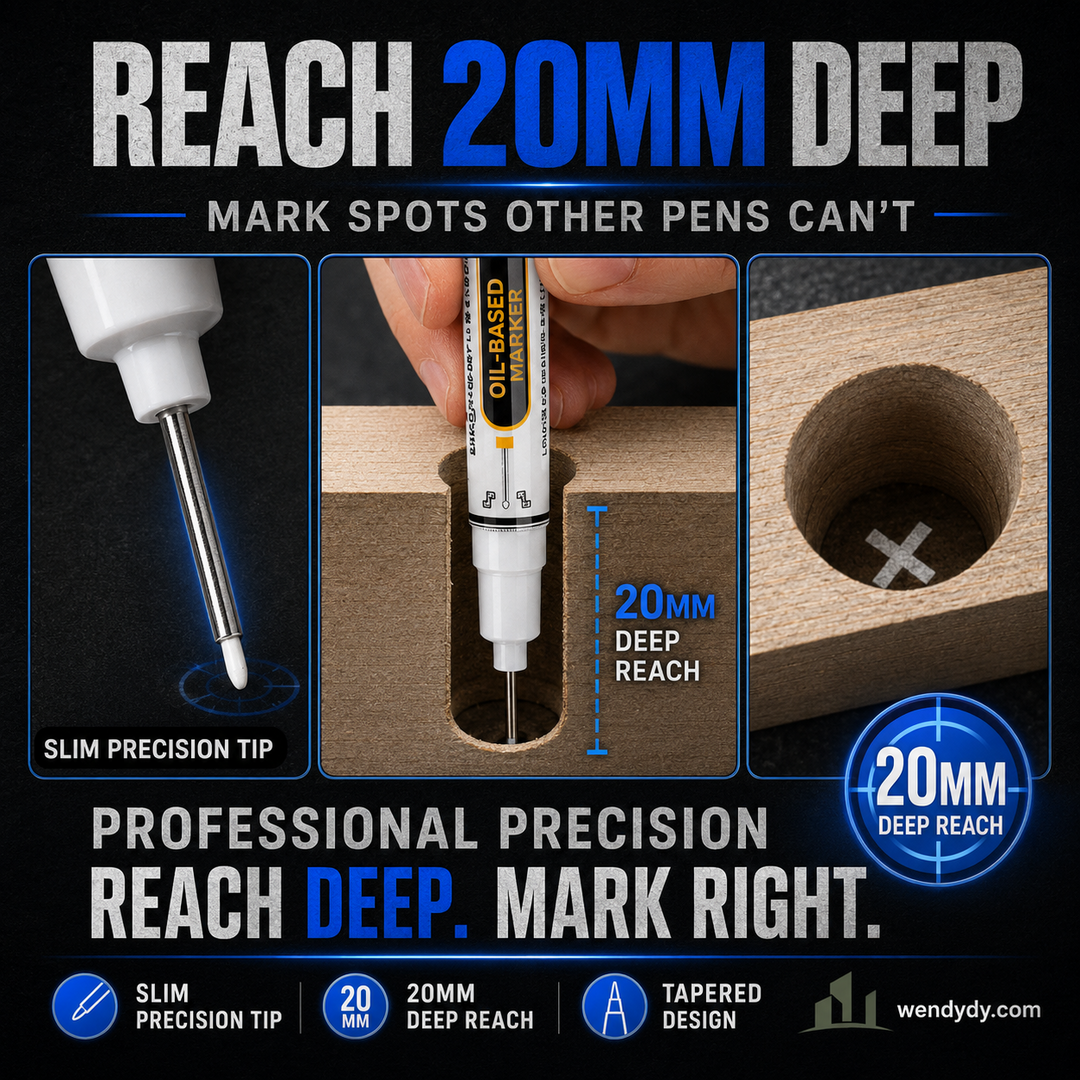 🛠️🖊️Precision Tip Quick-Dry Oil-Based Marker Pen