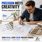 🛠️🖊️Precision Tip Quick-Dry Oil-Based Marker Pen