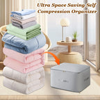 🎁Flash Sale⚡ 70K+ SOLD!🔥Ultra Space Saving Self Compression Organizer