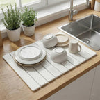 Fast-Drying Diatomaceous Earth Kitchen Drying Mat