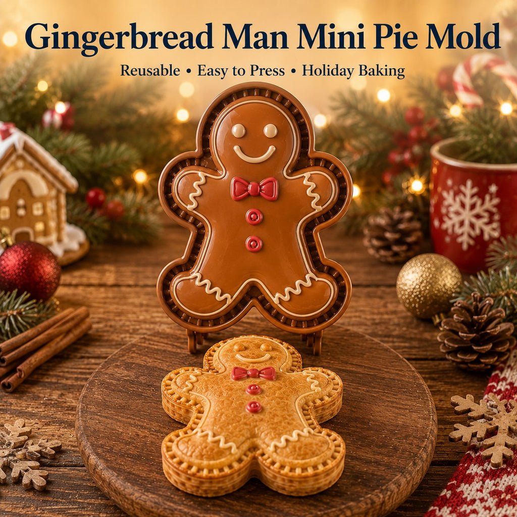 🔥Only $7.99 Last Day Promotion!✨ 🎄16-Design Christmas Mini Pie Mold Collection 🥧