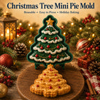 🔥Only $7.99 Last Day Promotion!✨ 🎄16-Design Christmas Mini Pie Mold Collection 🥧