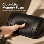 🚗💤 Relieve Driving Fatigue! Universal Memory Foam Car Headrest Neck Pillow, Ergonomic Support Auto Neck Cushion for Long Road Trips