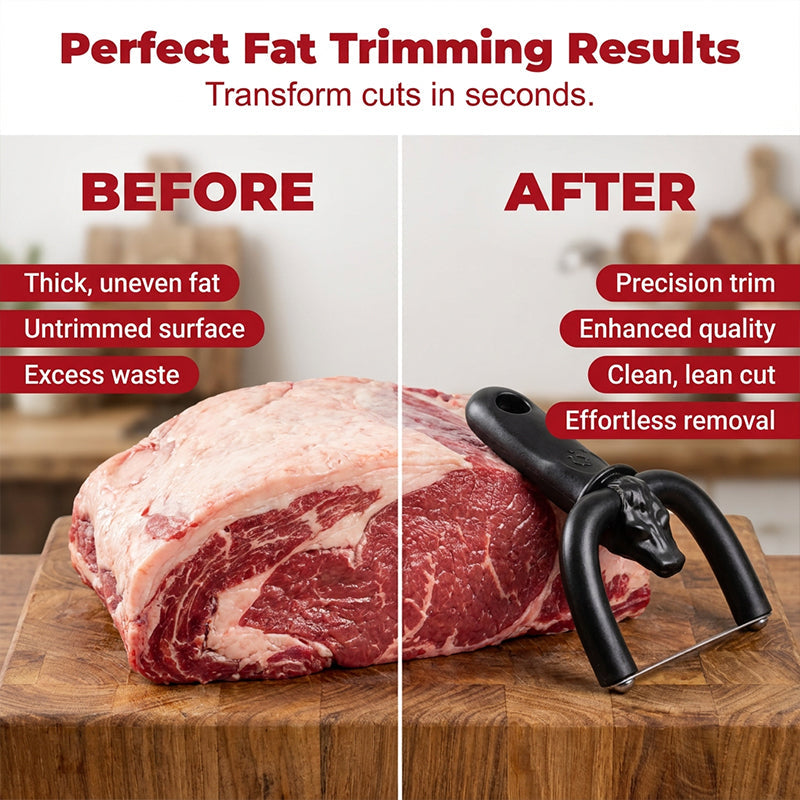 🥩🔥Handheld Fat Trimmer for Beef & Pork