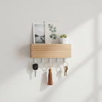 Minimalist Wall-Mounted Entryway Key Organizer
